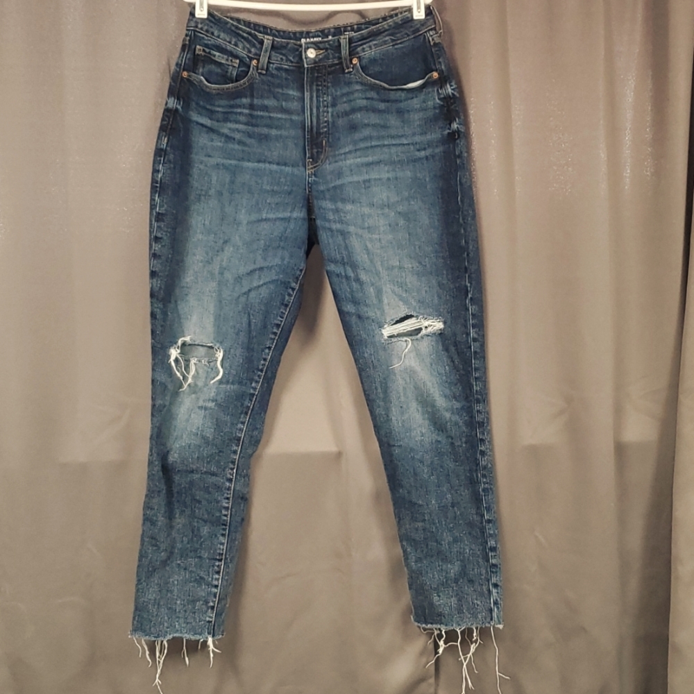 Women's Old Navy Curvy Hi-Rise O.G. Straight Jean